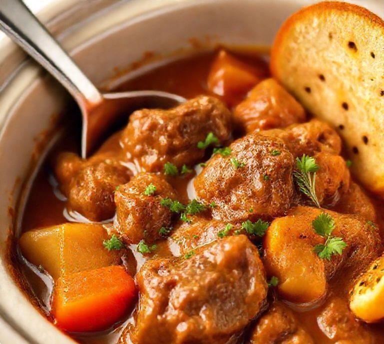 1lb Beef Stew Slow Cooker Recipe (Guide)