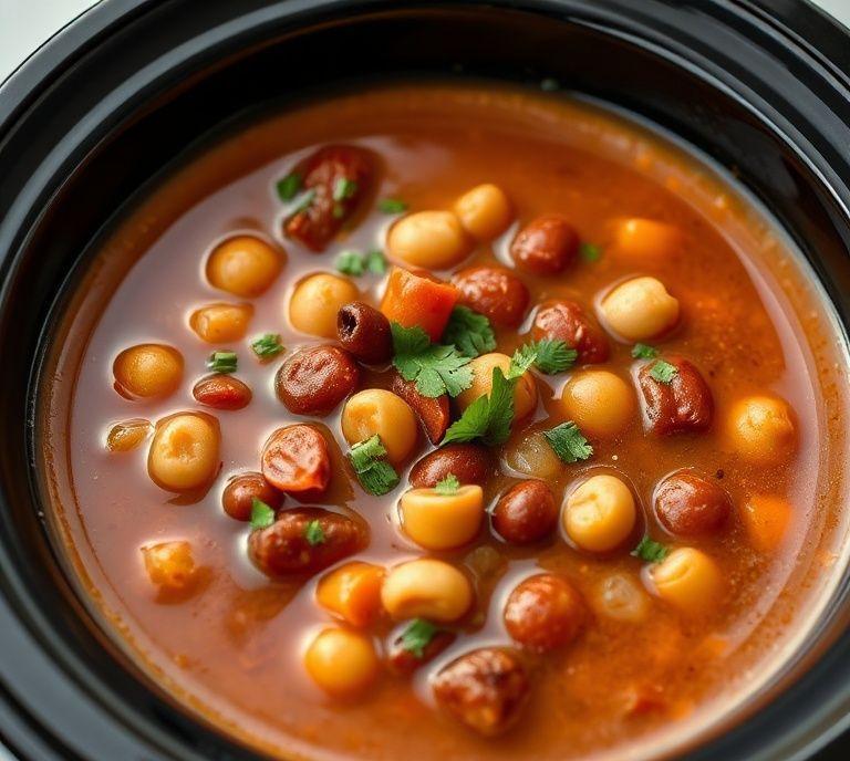 7 Bean Soup Slow Cooker Recipe (Guide)