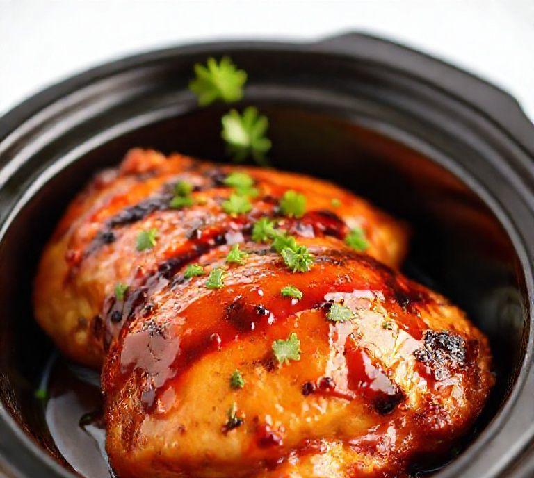 BBQ Chicken Breast Slow Cooker Recipe (Guide)
