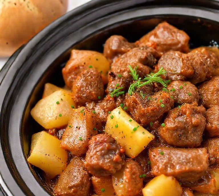 Beef And Potato Slow Cooker Recipe (Guide)