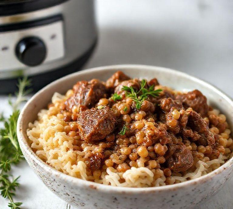 Beef Barley Slow Cooker Recipe (Guide)