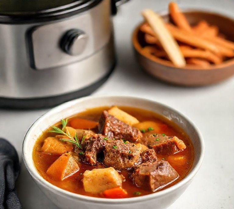 Beef Bone Soup Slow Cooker Recipe (Guide)