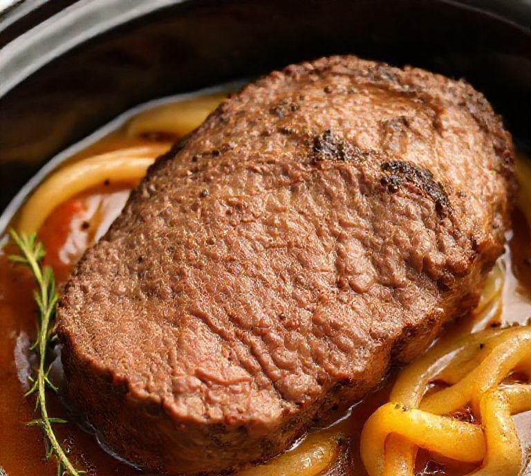 Beef Bottom Round Roast Slow Cooker Recipe (Guide)