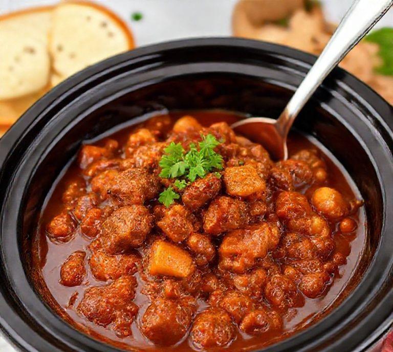 Beef Chuck Chili Slow Cooker Recipe (Guide)
