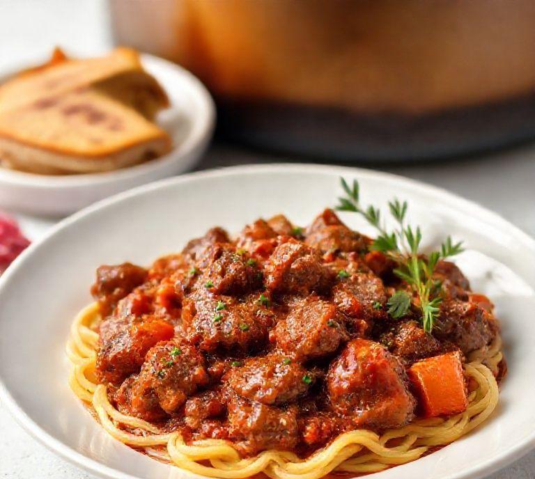 beef ragout slow cooker recipe