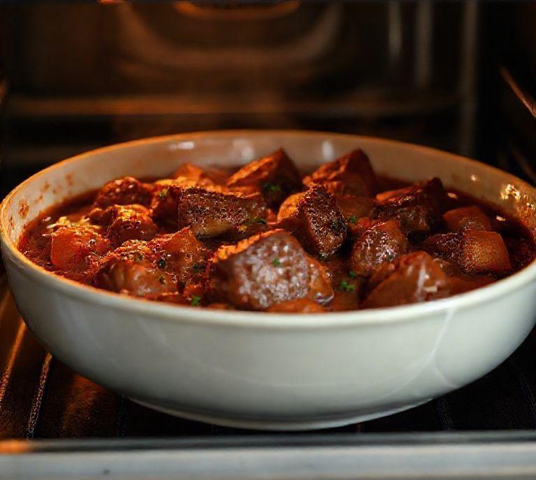 Beef Stew Slow Cook In Oven Recipe (Guide)