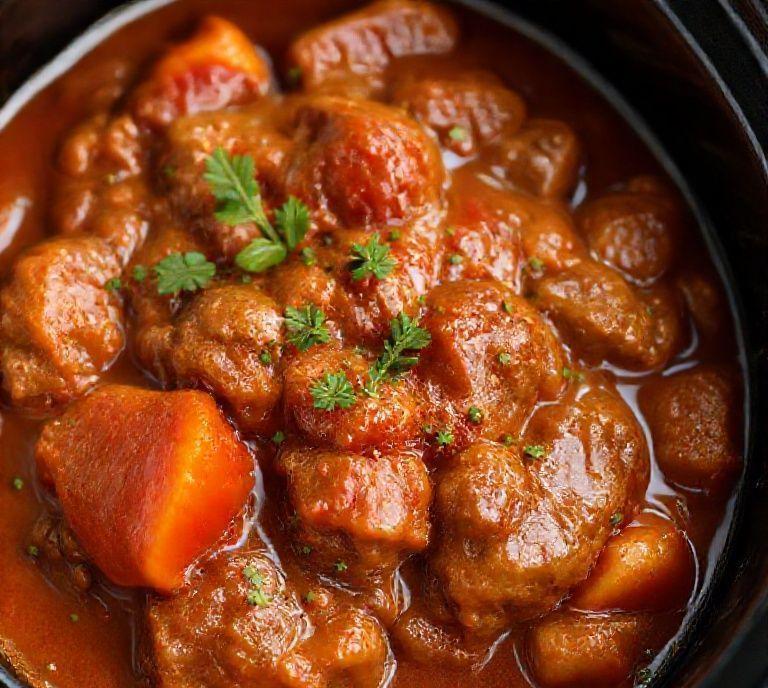 Beef Stew Slow Cooker Tomato Paste Recipe (Guide)