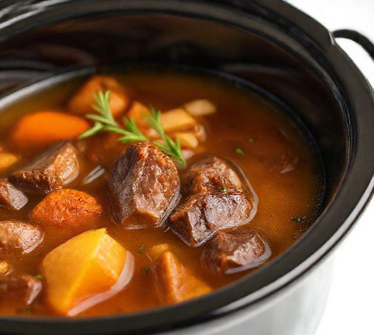 Beef Stock Slow Cooker Recipe (Guide)