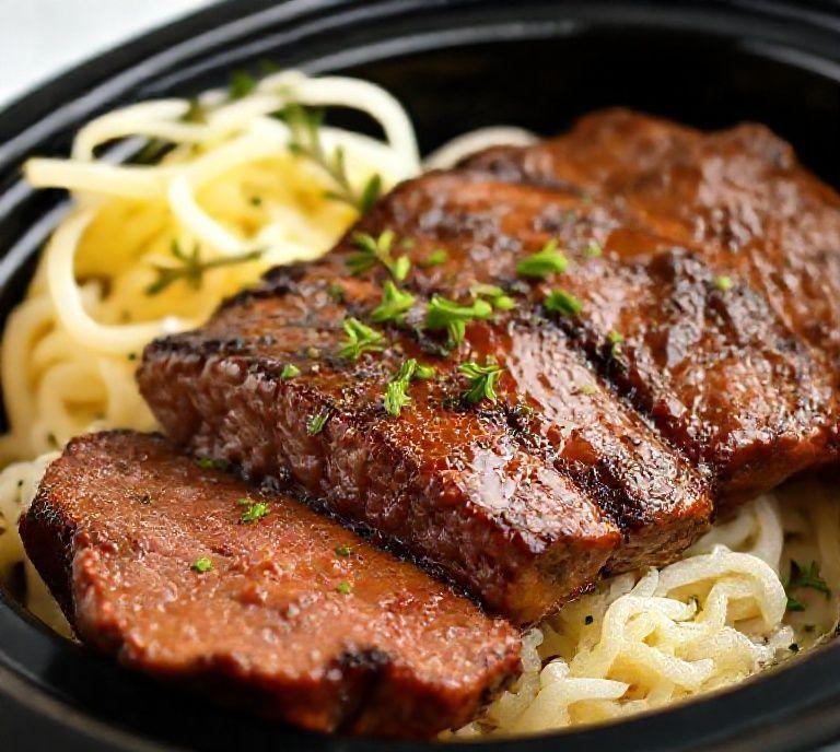 Beef Strip Slow Cooker Recipe (Guide)
