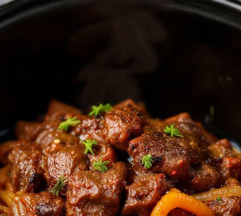 beef tail slow cooker recipe