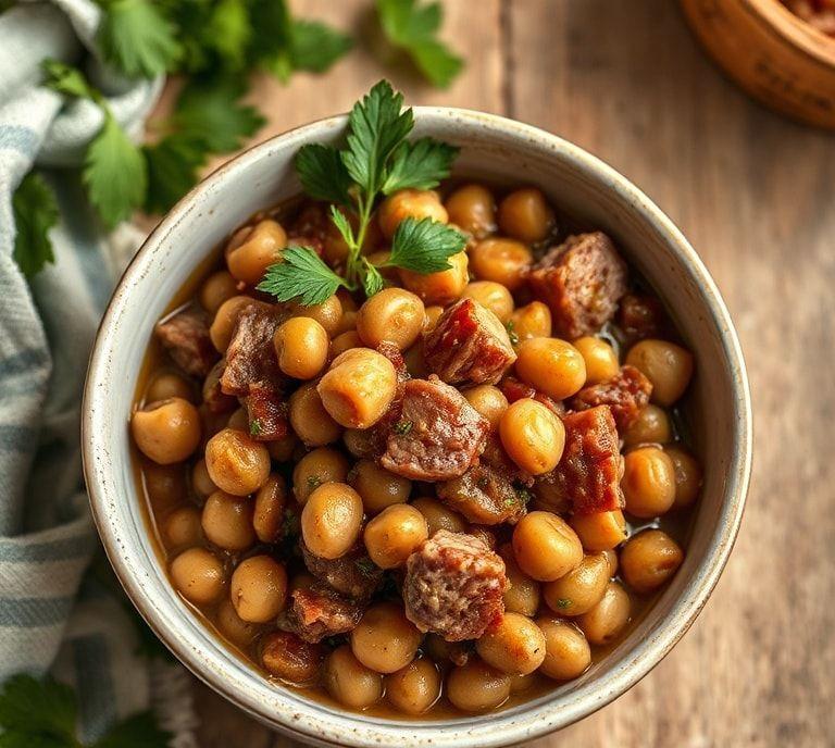 Black Eyed Peas Ham Hock Slow Cooker Recipe (Guide)