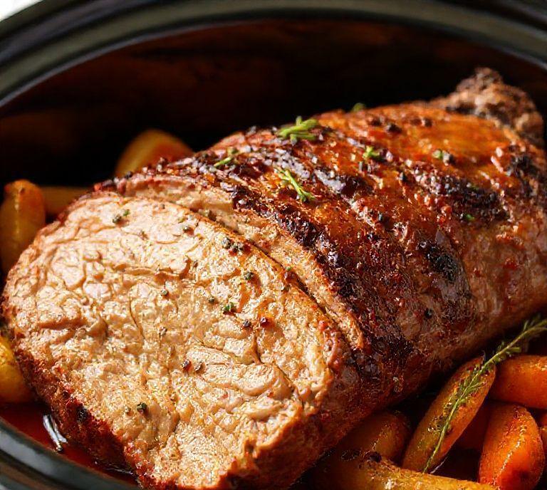 Bone-in Pork Roast Slow Cooker Recipe (Guide)