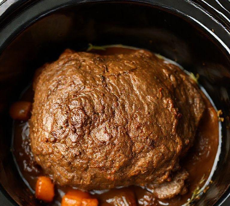 bottom round pot roast slow cooker recipe