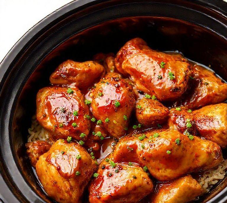 Bourbon Chicken Slow Cooker Recipe (Guide)