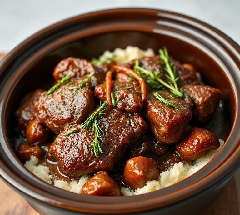 Braised Steak Slow Cooker Recipe (Guide)