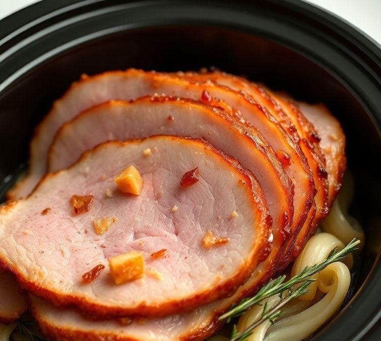 Brown Sugar Ham Slow Cooker Recipe (Guide)