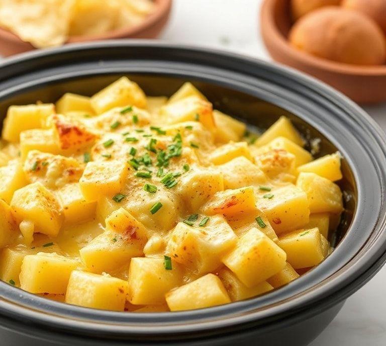 Cheesy Potatoes Slow Cooker Recipe (Guide)