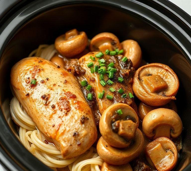 Chicken And Mushroom Slow Cooker Recipe (Guide)