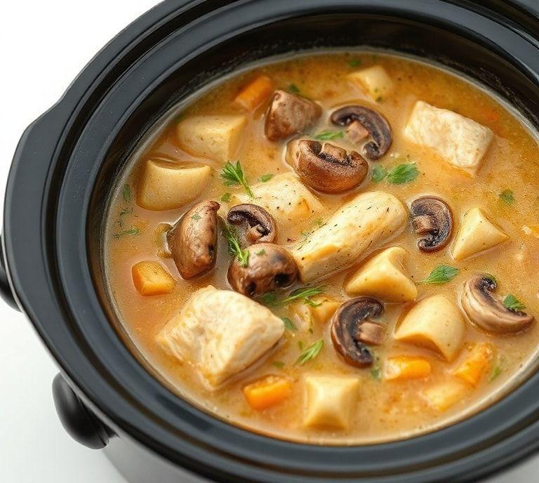 Chicken And Mushroom Soup Slow Cooker Recipe (Guide)