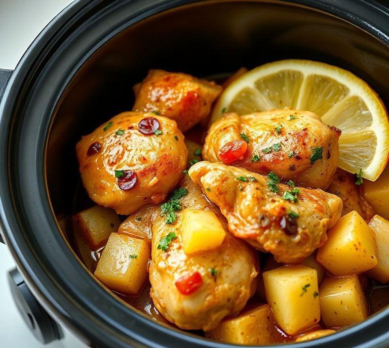 Chicken And Pineapple Slow Cooker Recipe (Guide)