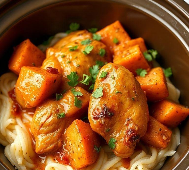 Chicken And Sweet Potato Slow Cooker Recipe (Guide)