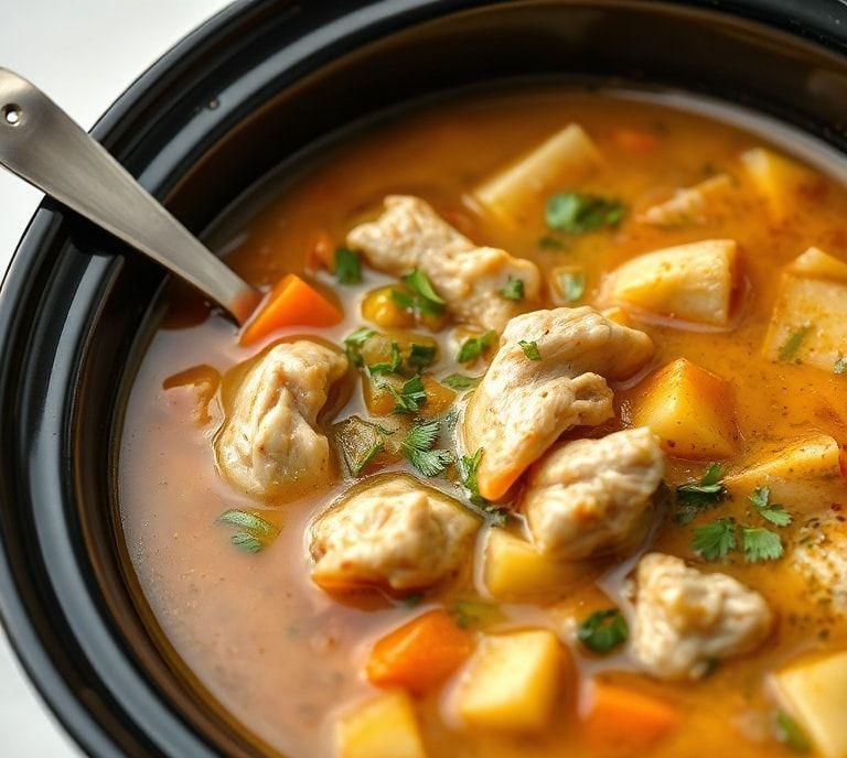 Chicken And Vegetable Soup Slow Cooker Recipe (Guide)