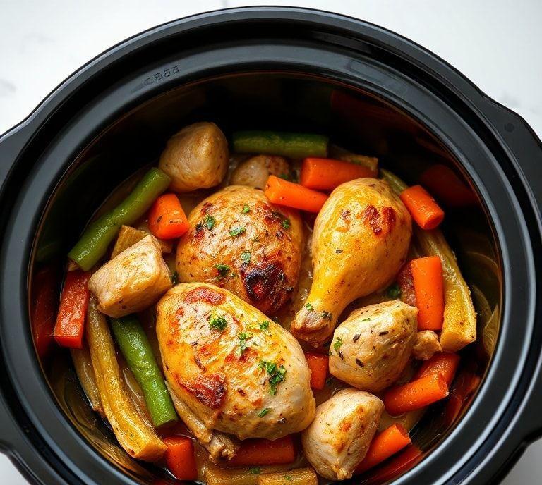Chicken And Vegetables Slow Cooker Recipe (Guide)