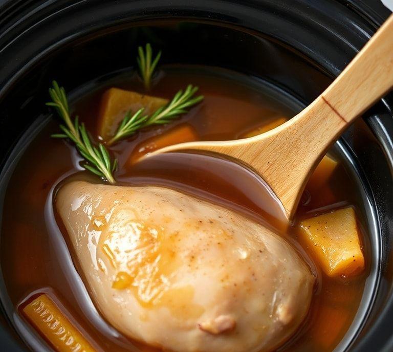 Chicken Bone Broth Slow Cooker Recipe (Guide)