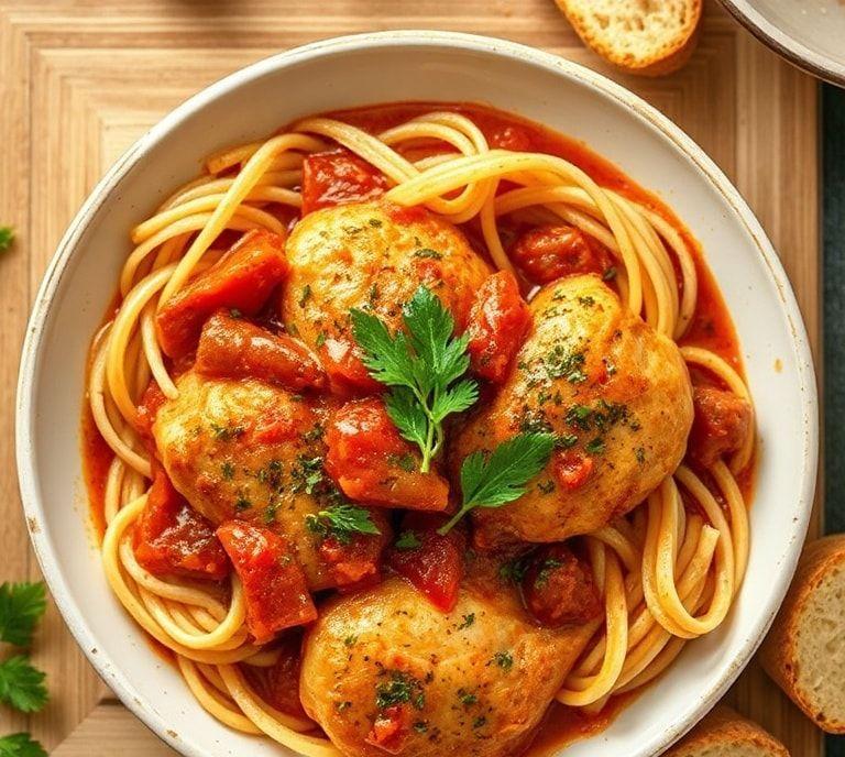 Chicken Cacciatore Slow Cooker Recipe (Guide)