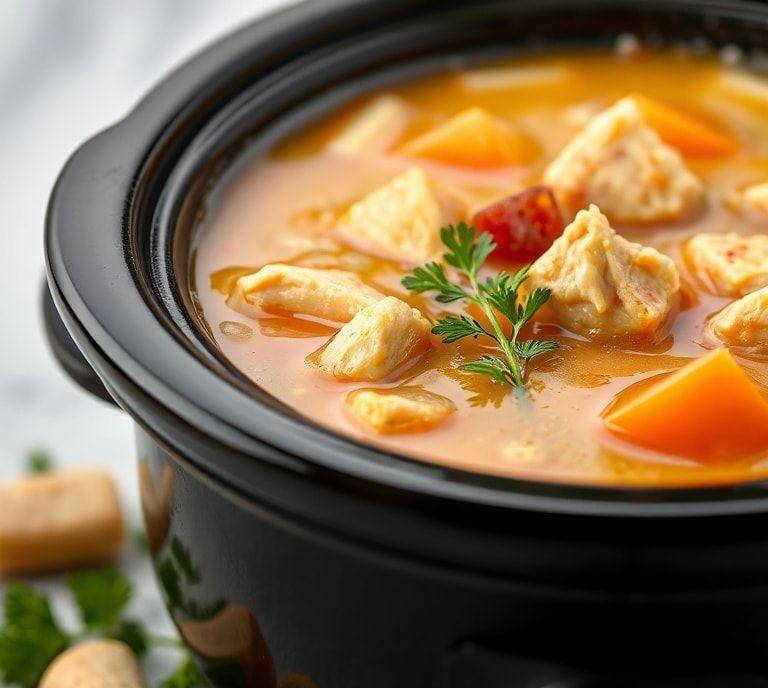 Chicken Soup Slow Cooker Recipe (Guide)