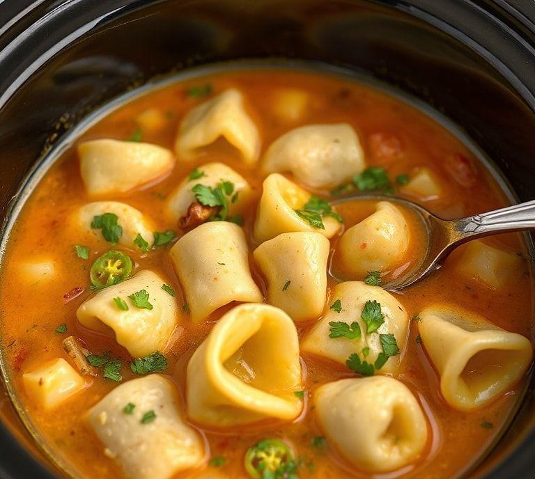 Chicken Tortellini Soup Slow Cooker Recipe (Guide)
