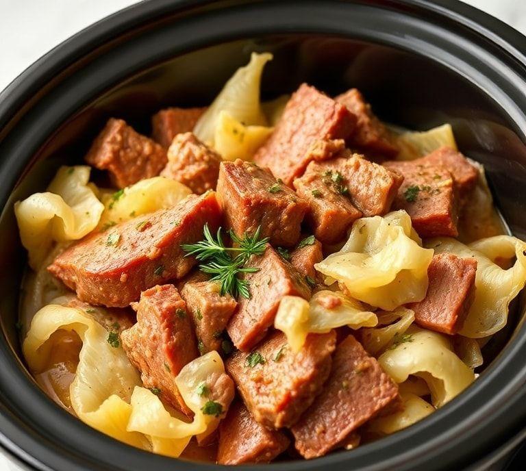 Corned Beef And Cabbage Slow Cooker Recipe (Guide)