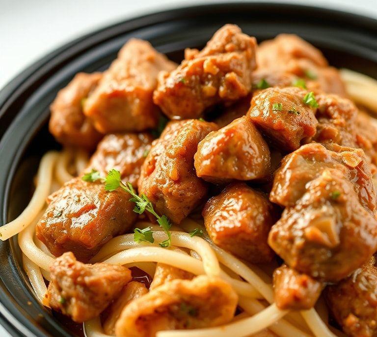 corned meat slow cooker recipe