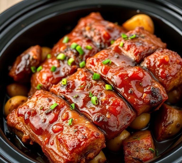Country-style Boneless Pork Ribs Slow Cooker Recipe (Guide)