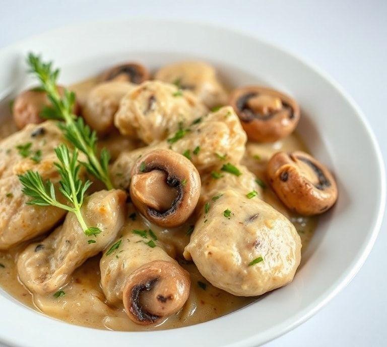 Creamy Mushroom Chicken Slow Cooker Recipe (Guide)