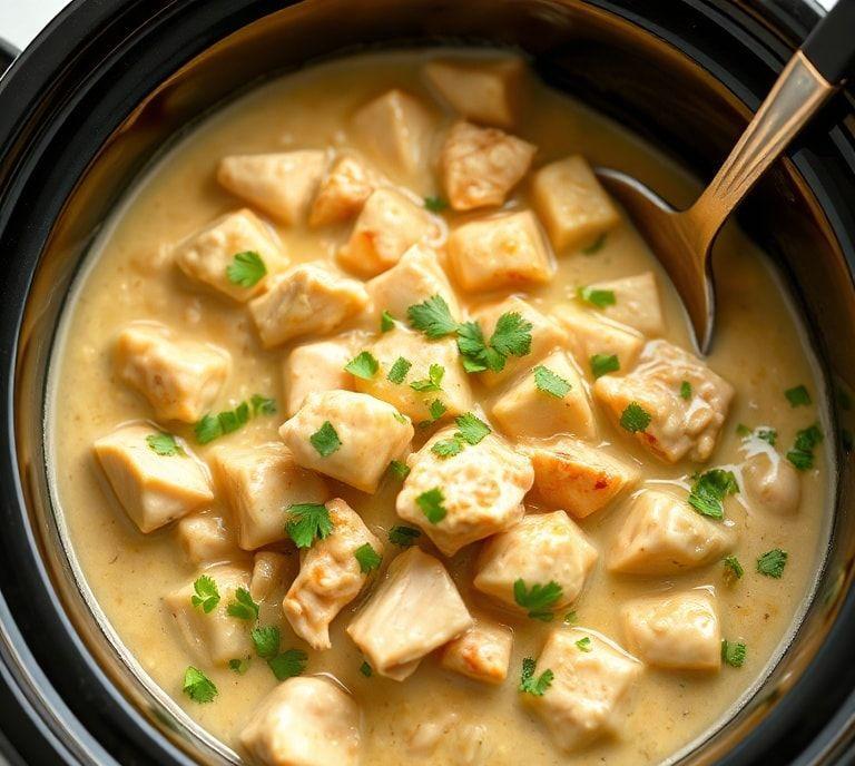 Creamy White Chicken Chili Slow Cooker Recipe (Guide)