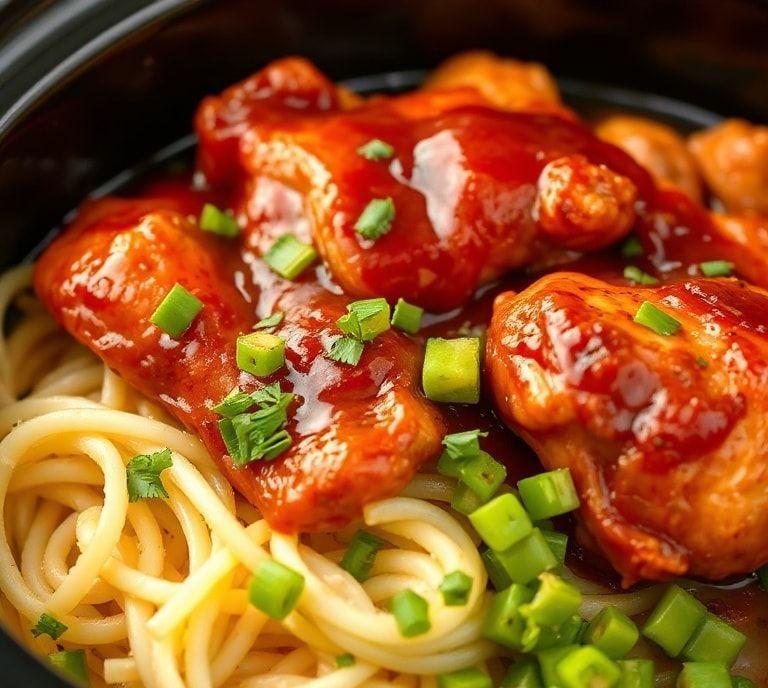 Easy BBQ Chicken Slow Cooker Recipe (Guide)