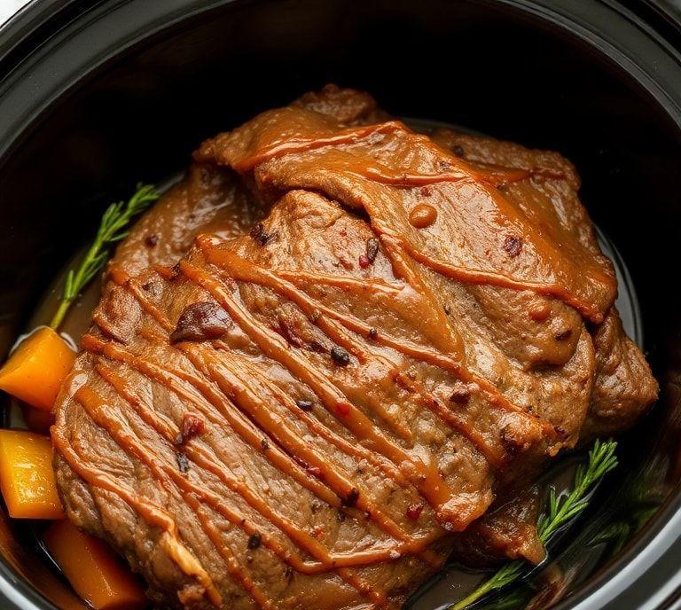 easy beef pot roast slow cooker recipe