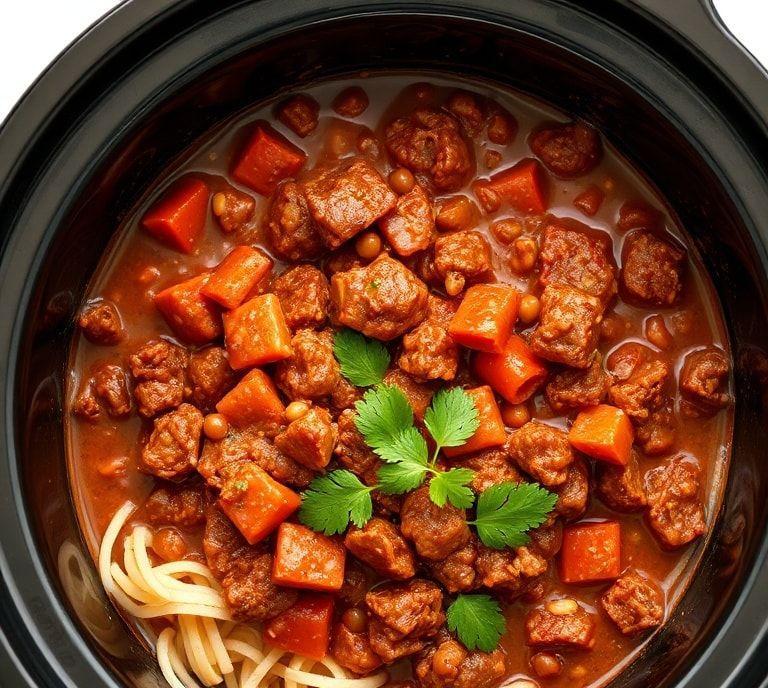 Easy Chili Ground Beef Slow Cooker Recipe (Guide)