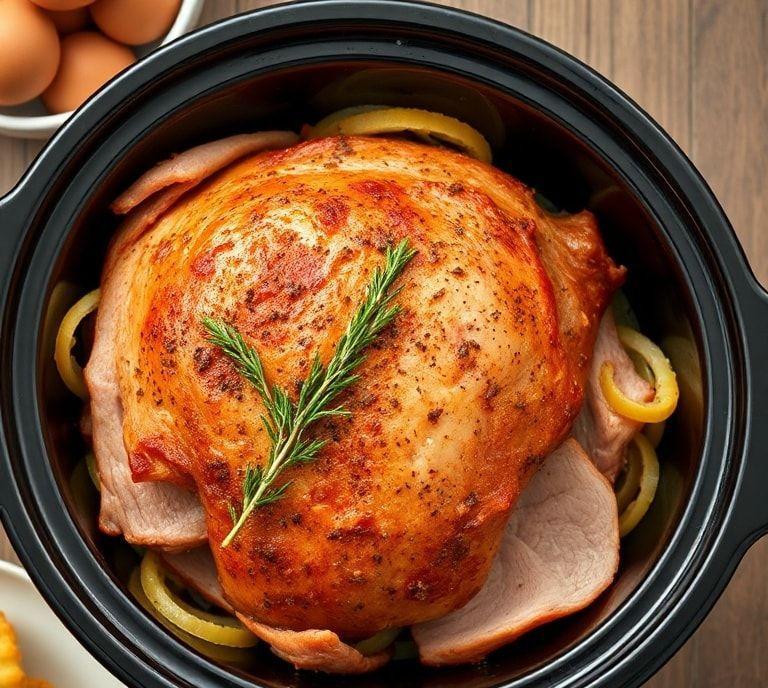 easy ham slow cooker recipe