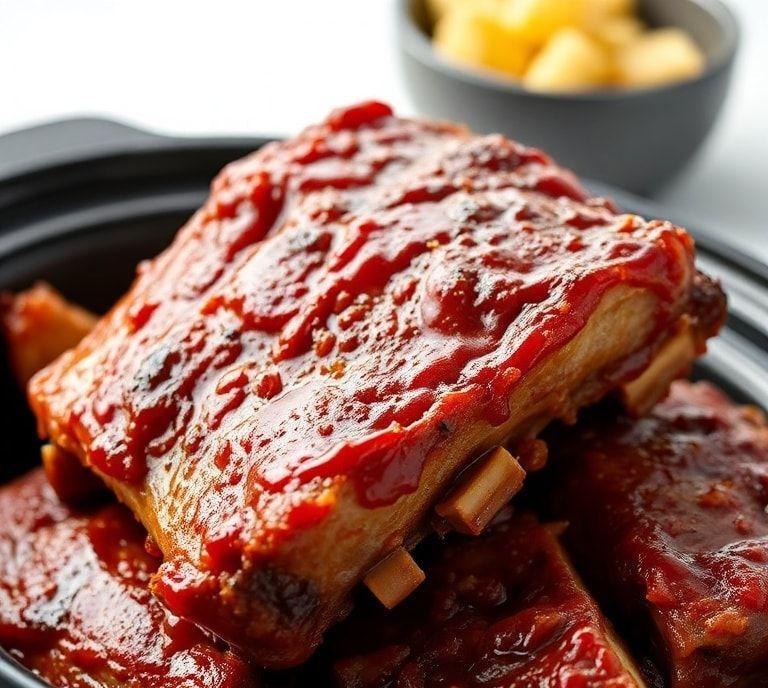 Easy Ribs Slow Cooker Recipe (Guide)