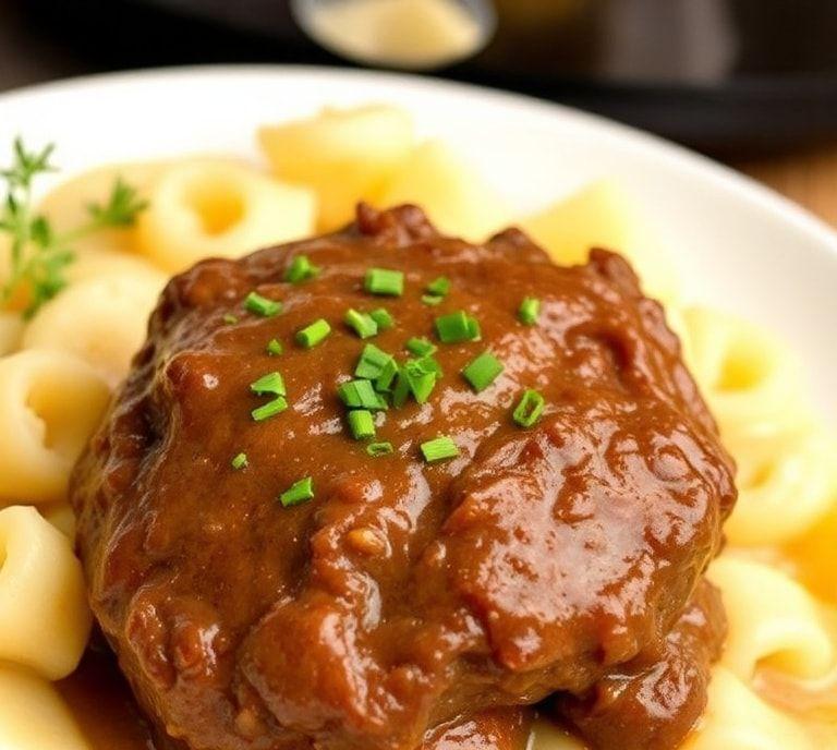 Easy Salisbury Steak Slow Cooker Recipe (Guide)