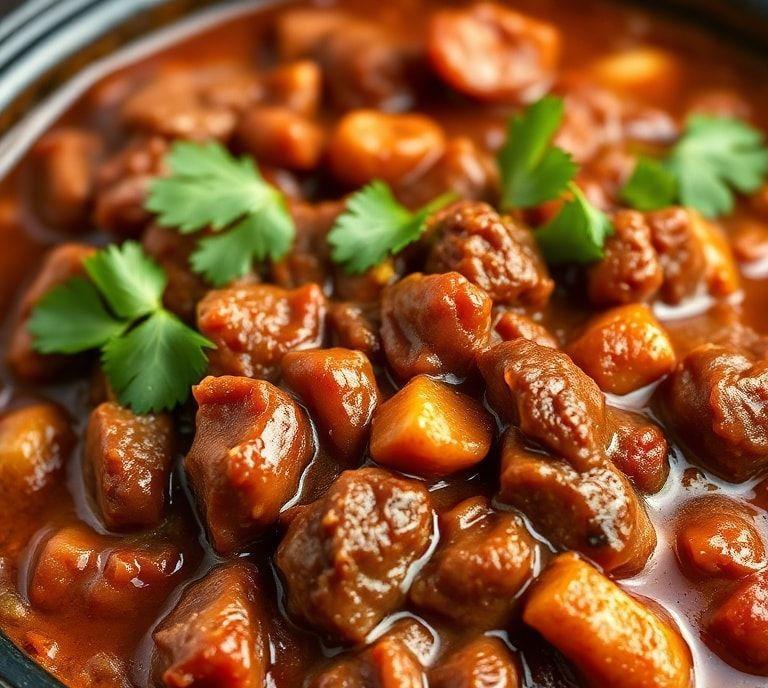 Easy Slow Cooker Beef Chili Recipe (Guide)