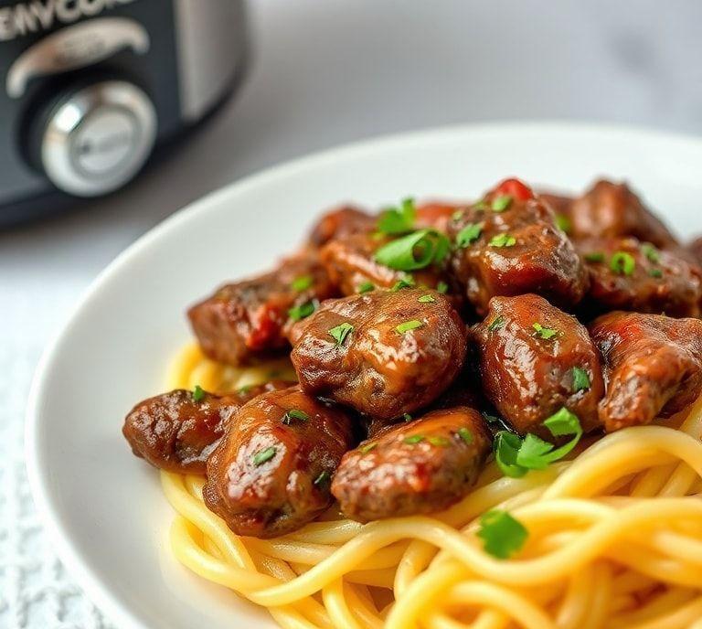 Easy Slow Cooker Pepper Steak Recipe (Guide)