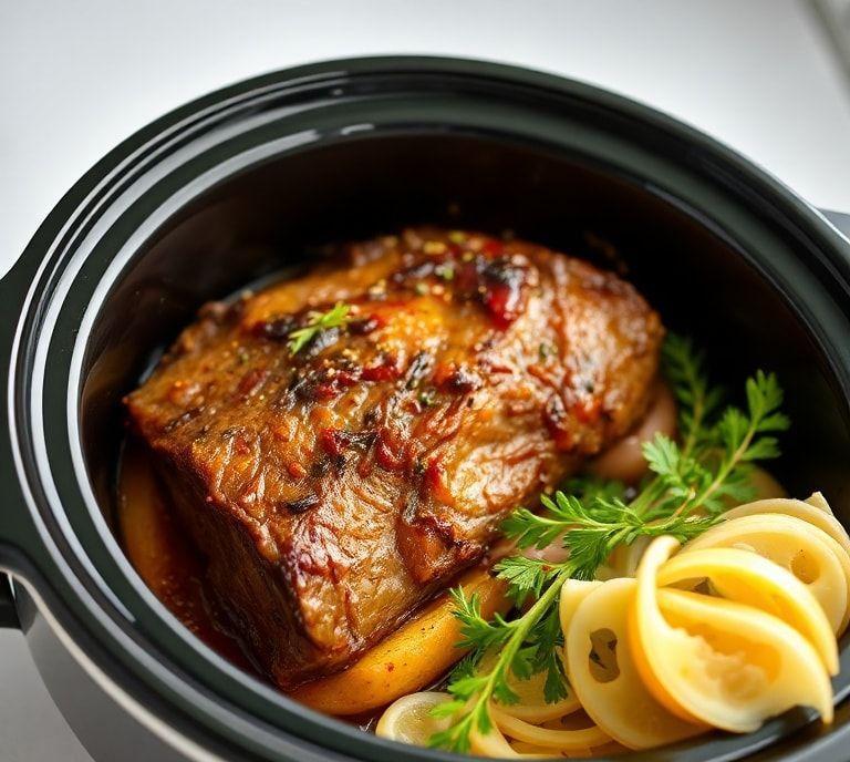 English Roast Slow Cooker Recipe (Guide)