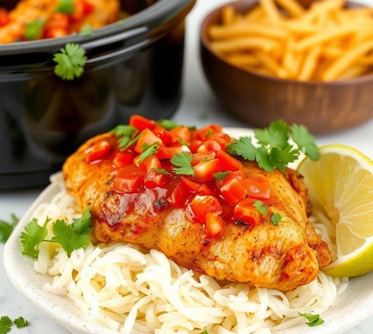 Fiesta Chicken Slow Cooker Recipe (Guide)