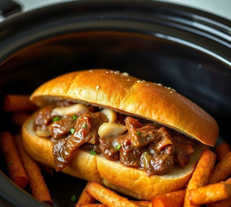 French Dip Sandwich Slow Cooker Recipe (Guide)