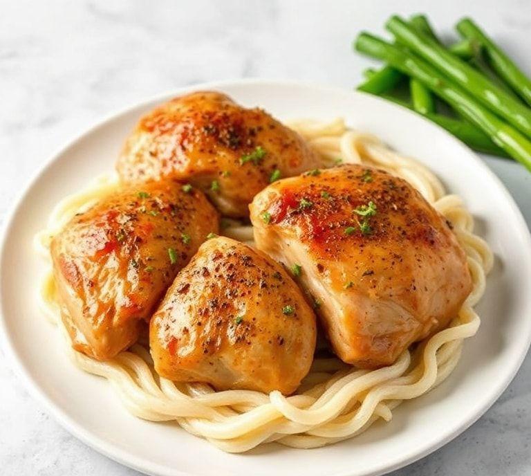 Frozen Chicken Thighs Slow Cooker Recipe (Guide)