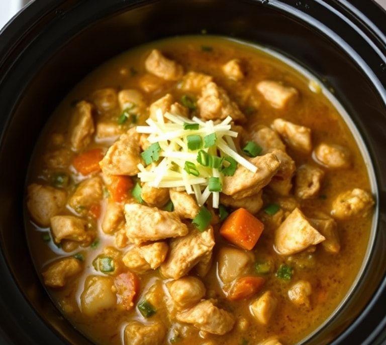 Green Chicken Chili Slow Cooker Recipe (Guide)