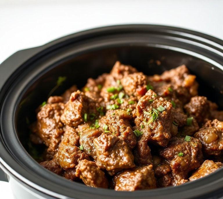 ground beef slow cooker recipe